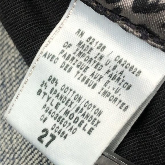 MADE IN USA 🇺🇸 GUESS BY MARCIANO MIDRISE SKINNY JEANS 27x31 ⭐️ - Picture 11 of 13